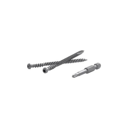 Fastenmaster Deck Screw, #20 x Carbon Steel, Torx Drive, 350 PK TR3-212-350SLSD